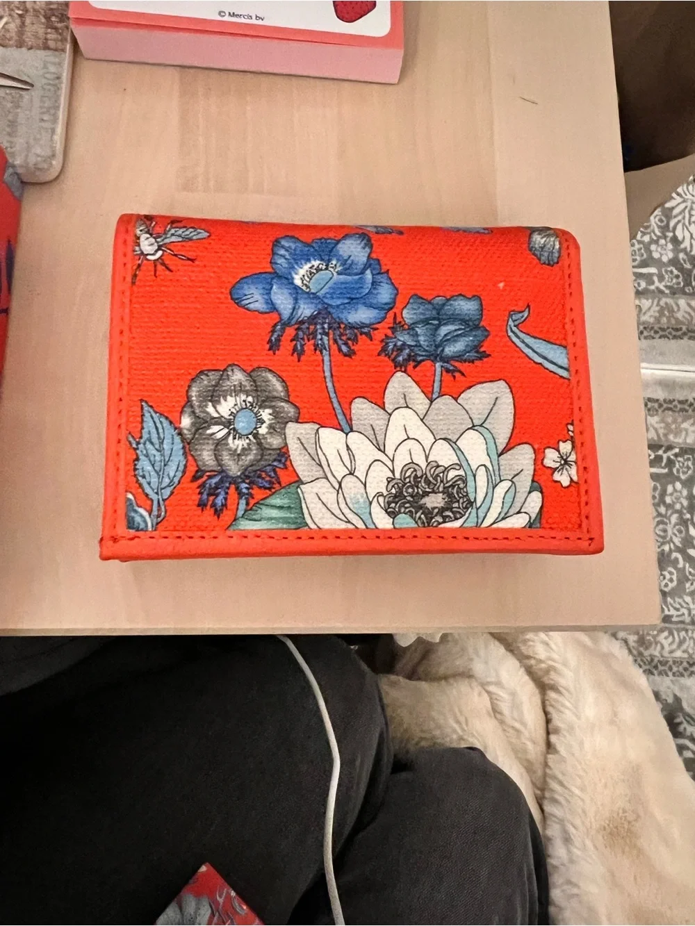 LIMITED JAPAN EDITION Gucci GG Marmont Flora Bifold Wallet-NEW - Picture 2 of 8